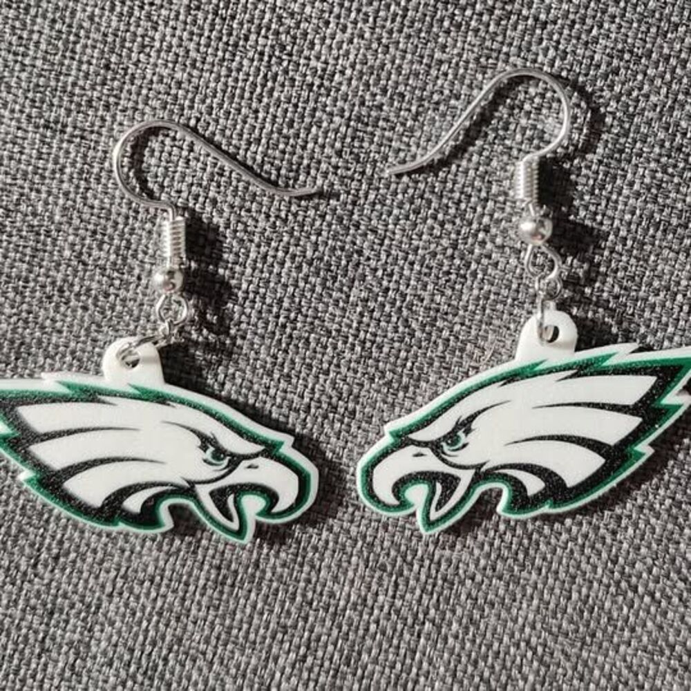 Eagles Fan Art Earrings